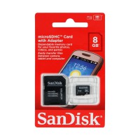 Tarjeta memoria 8gb mini SD + Adaptador Clase 10